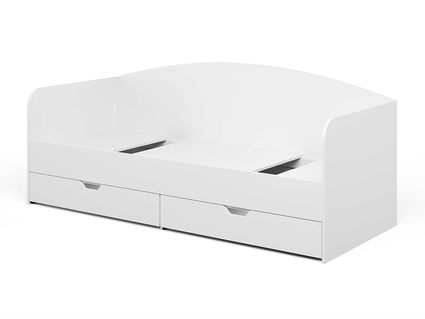 Кровать Сонум Crystal Белый 120х190