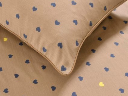 Комплект постельного белья Софи де Марко Лайки (шоколад) 1,5-спальный