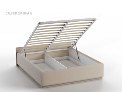 Кровать Nuvola Alba Velutto 22 (с подъемным механизмом) 140х200