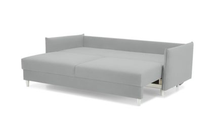 Диван Фиеста Мебель Портленд Лайт велюр Vivaldi 06 светло-серый