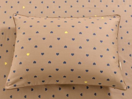 Комплект постельного белья Софи де Марко Лайки (шоколад) 1,5-спальный