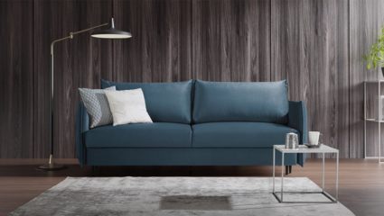 Диван Фиеста Мебель Портленд Лайт велюр Vivaldi 19 фиолетовый