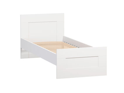 Кровать Гуд Лакк Сириус белая 140х200