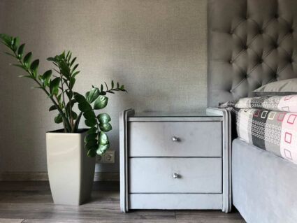 Тумба Димакс Сандрига велюр Velutto 19 уцененная 45х57