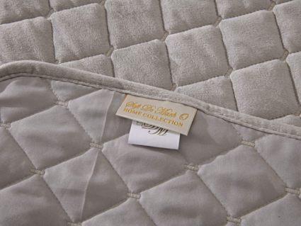 Покрывало Софи де Марко Натаниэль (светло серое) 240х260