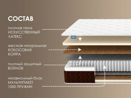 Матрас Димакс Мега дабл 32