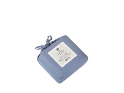 Комплект постельного белья Luxberry ЛЁН И ХЛОПОК голубой 1,5-спальный