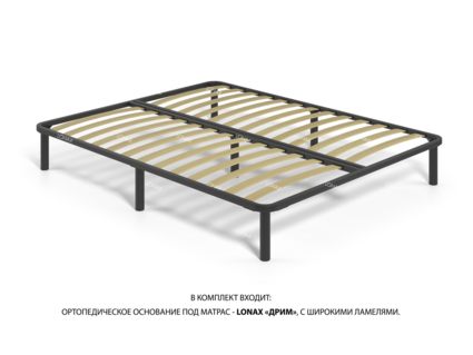 Кровать Lonax Кармела велюр Dolly-3 140х200