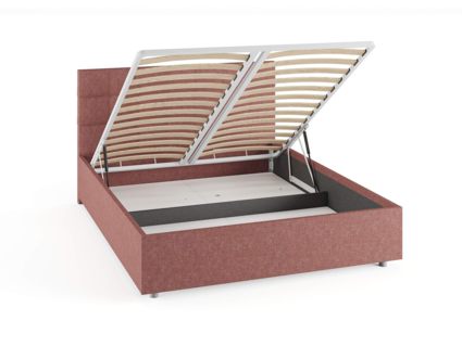 Кровать Сонум Tivoli Эвита Пепельный (с подъемным механизмом) 160х190