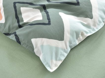 Комплект постельного белья Софи де Марко Пейтон (зеленый) Евро