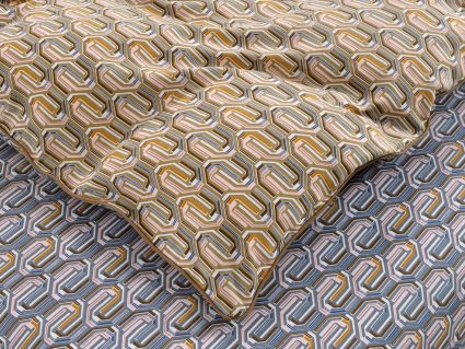 Комплект постельного белья Софи де Марко Джерардо (горчица) Евро