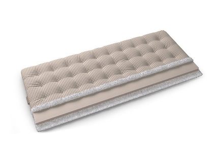 Футон Mr.Mattress Hoshi (бежевая клетка) 120х200