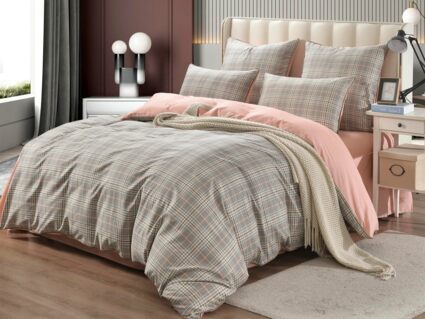 Комплект постельного белья Софи де Марко Лавр (розовый) Евро