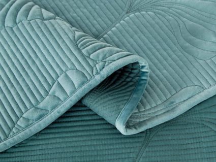 Покрывало Софи де Марко Бенита (морская волна) 240х260