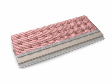Футон Mr.Mattress Kishi (красная клетка) 120х200