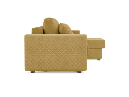 Диван Сонум Denver угловой Рогожка зелёный Длина 267 см