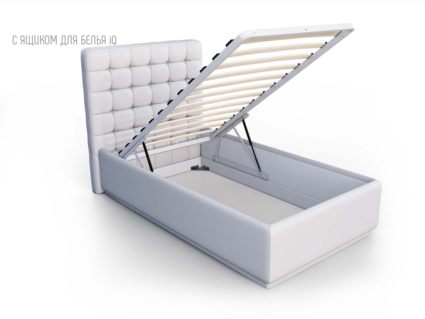 Кровать Nuvola Vita Bravo cream (с подъемным механизмом) 90х190