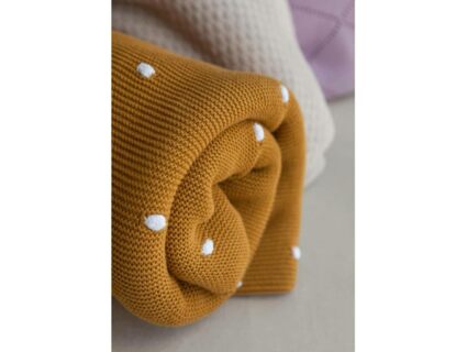 Плед Luxberry LUX 6 горчичный