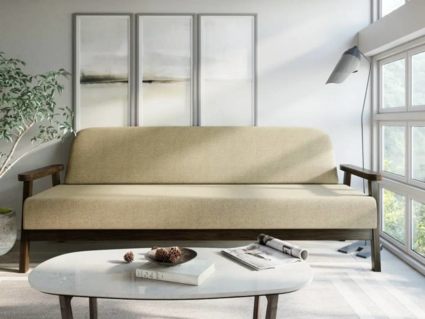 Диван Арско Флори трехместный бежевый Длина 194 см