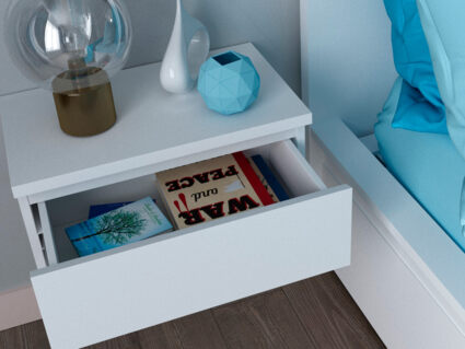 Тумба Гуд Лакк Варма 1 белая подвесная