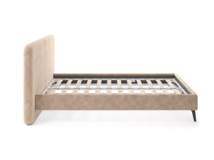 Кровать Сонум Brooklyn Рогожка Зелёный 140х190