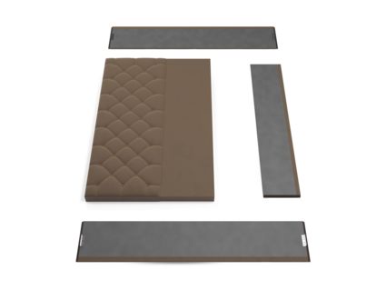 Кровать Lonax Элоиза велюр Dolly-3 140х200