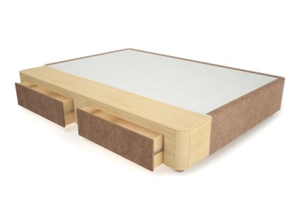 Кровать Mr.Mattress Site Box велюр Toffee 253