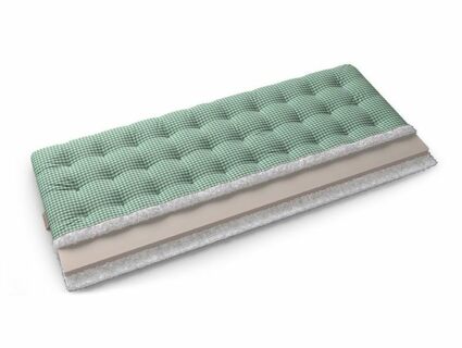 Футон Mr.Mattress Hoshi (зеленая клетка) 120х200
