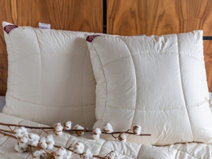 Подушка German Grass Organic Cotton Grass регулируемая 70х70