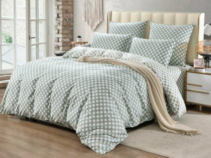 Комплект постельного белья Софи де Марко Модест (зеленый) Семейный