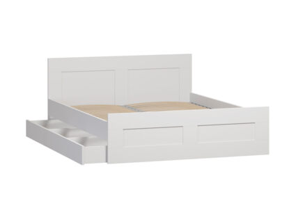 Кровать Гуд Лакк Сириус белая 140х200