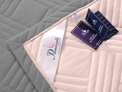 Покрывало Primavelle Velvet серое 596