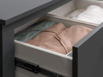 Комод Гуд Лакк Сага серый