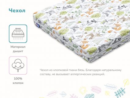 Матрас Димакс Дрёмушка Лайт х/б 80х160