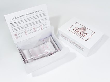 Комплект постельного белья German Grass Silvery Grey Grass Евро