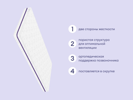 Матрас Базилик Бэби Дрим 80х195