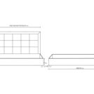 Кровать Димакс Испаньола Кварц с подъемным механизмом 140х190
