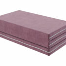 Футон DreamLine Classik (велюр бледно-розовый) 80х200