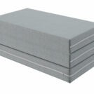 Футон DreamLine Eco (рогожка серая) 80х200