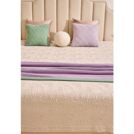 Плед Luxberry TULIP фиалка/базилик 150х200