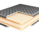 Матрас BeautyRoll Roll Foam Hard 14 Massage Double Lux 75х200