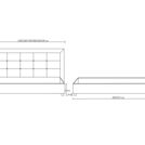 Кровать Димакс Норма + Кварц с подъемным механизмом 160х190