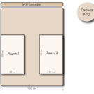 Кровать Mr.Mattress Site Box экокожа Beige 90х195