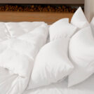 Простыня German Grass Arctic White Brilliant Grass на резинке 160х200