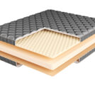 Матрас BeautyRoll Roll Foam Hard 14 Massage Latex Lux 140х190