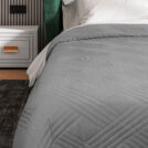 Покрывало Primavelle Velvet серое 220х240