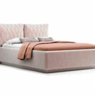 Кровать Nuvola Celeste Velutto 04 (с подъемным механизмом) 180х200