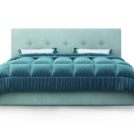Кровать Nuvola Bianco Lite Velutto 14 (с подъемным механизмом)